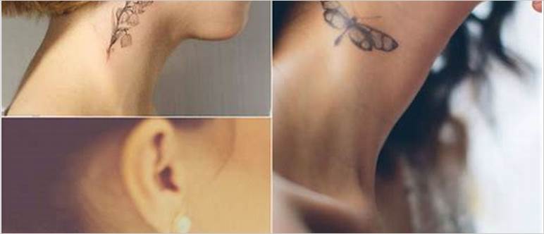 Cute tattoos for neck